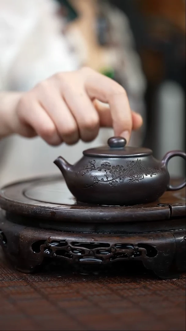 茶壶紫砂宜兴岁颐传砂原矿全手19