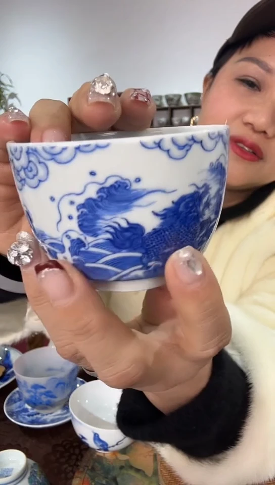 【闪购商品】景德镇手工手绘品牌窑口陶瓷产品3701