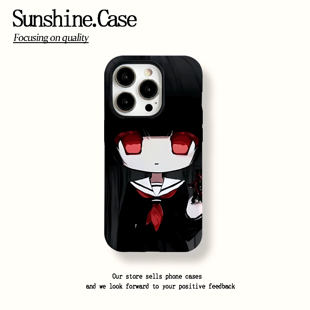 【小臻壳专属】菲林二合一适用苹果华为vivo小米oppo手机壳忧郁少女