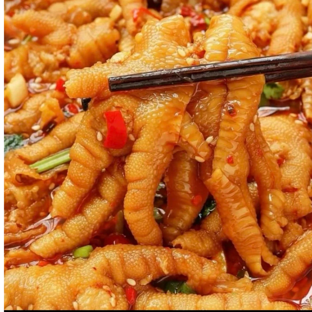 【顺丰次日达】酸辣柠檬无骨鸡爪 固体含量大于等于60% 1000g