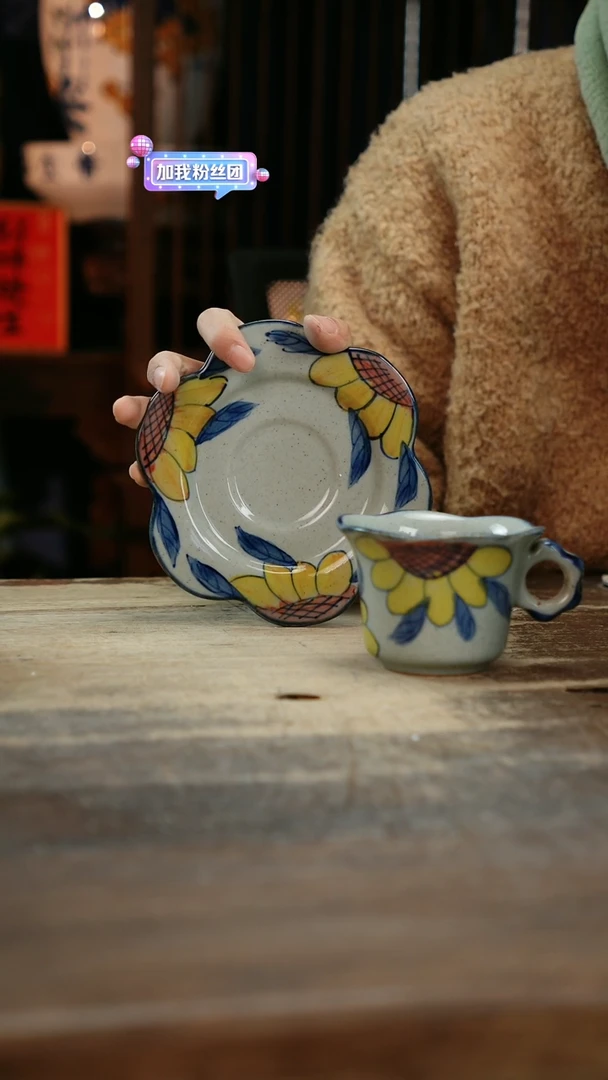 【闪购商品】瓷片景德镇纯手工釉下彩精品餐具