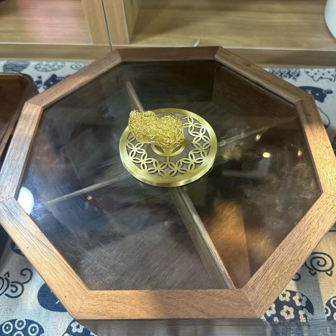 黑胡桃八角好事发生干果盒