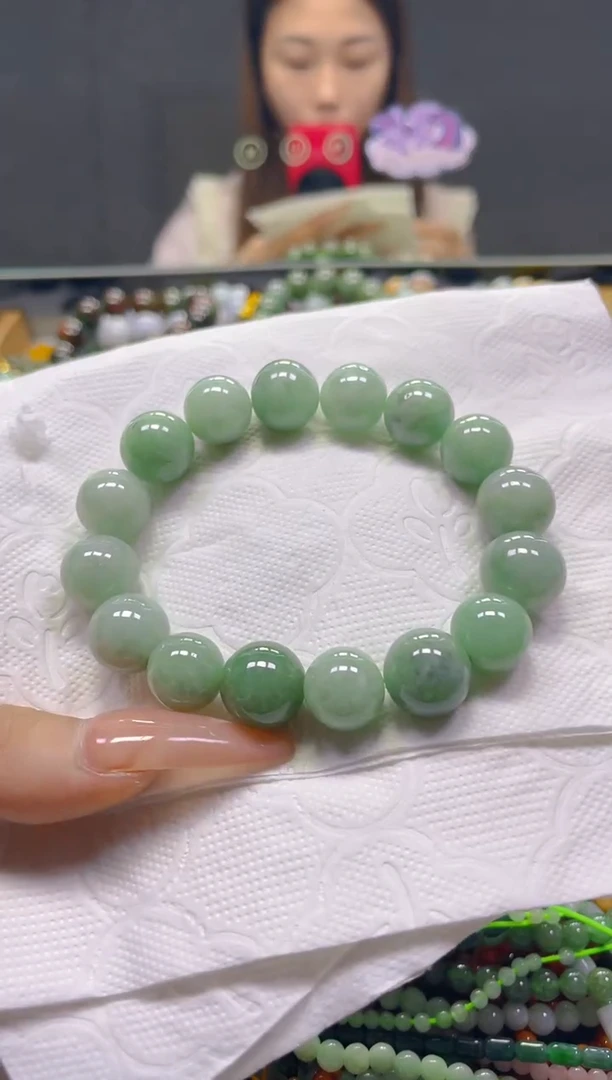 颈饰未镶嵌翡翠13MM