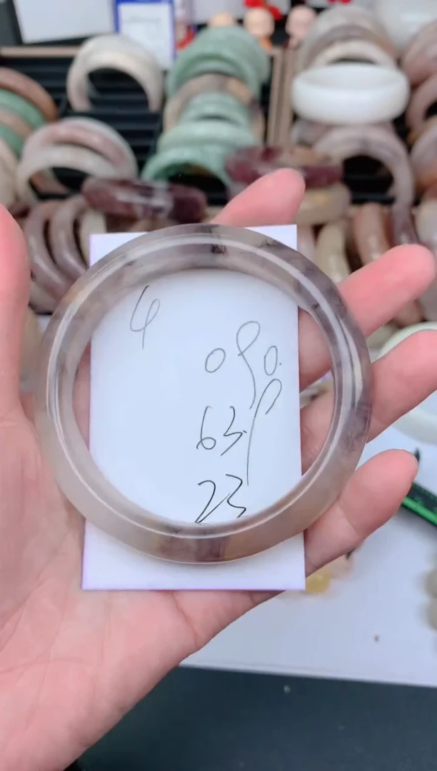 未镶嵌手镯石英质玉090