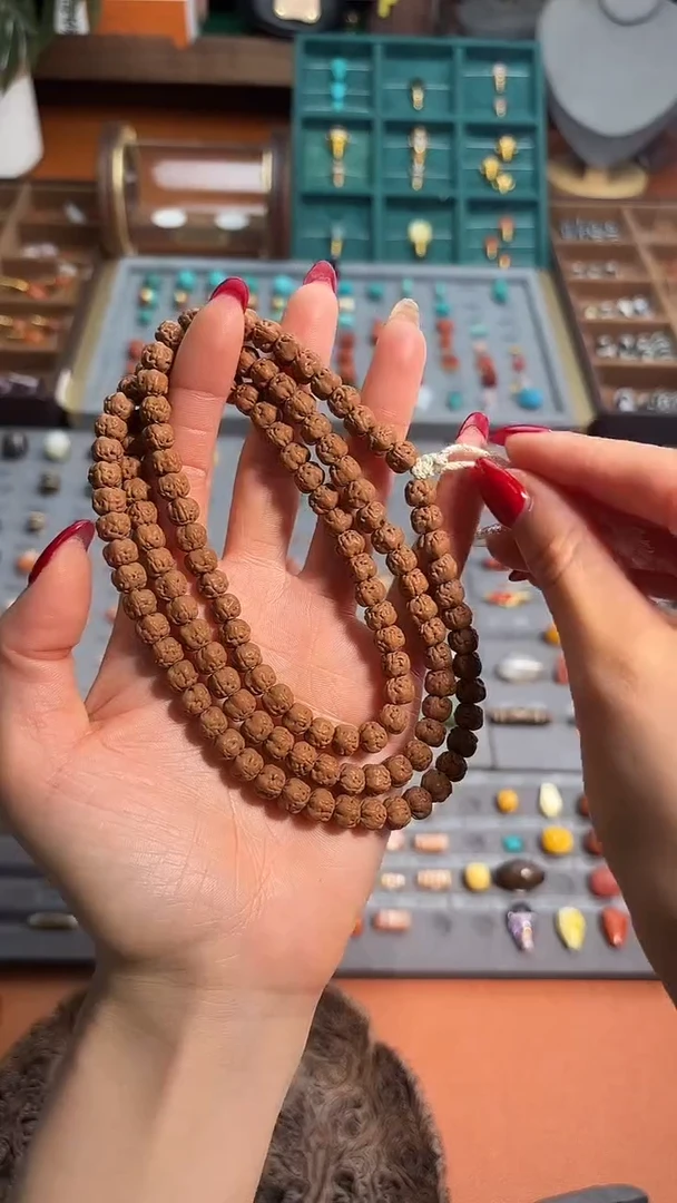 手串金刚菩提7mm五爪金龙长串