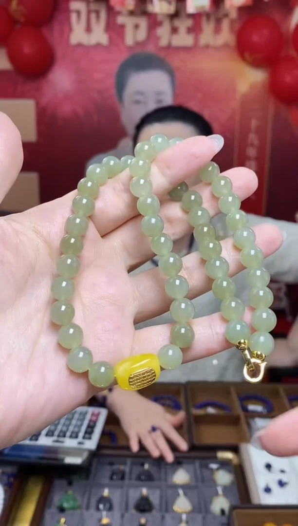 颈饰未镶嵌和田玉CL7242