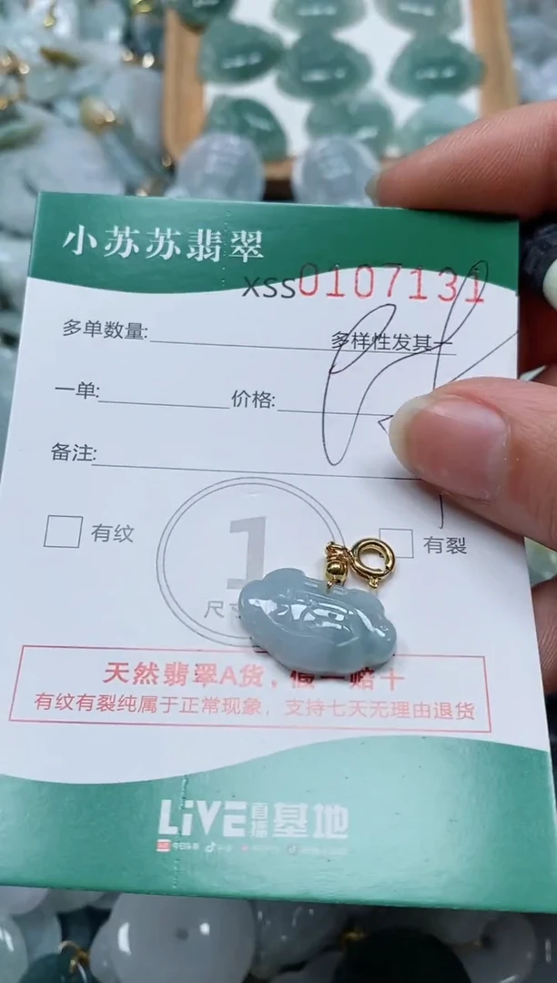 【闪购商品】翡翠颈饰未镶嵌闪购商品0107131