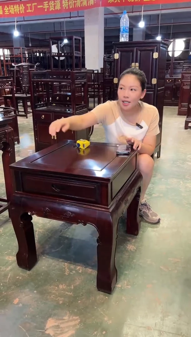 黑酸枝木类成套家具J07