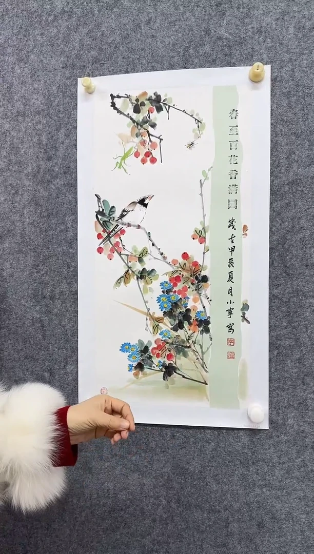 国画ST-LXN老师绘画作品