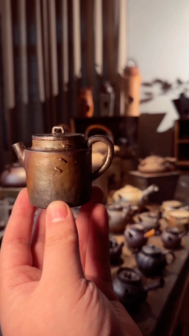 【闪购商品】壶手捏柴烧正把泡茶壶