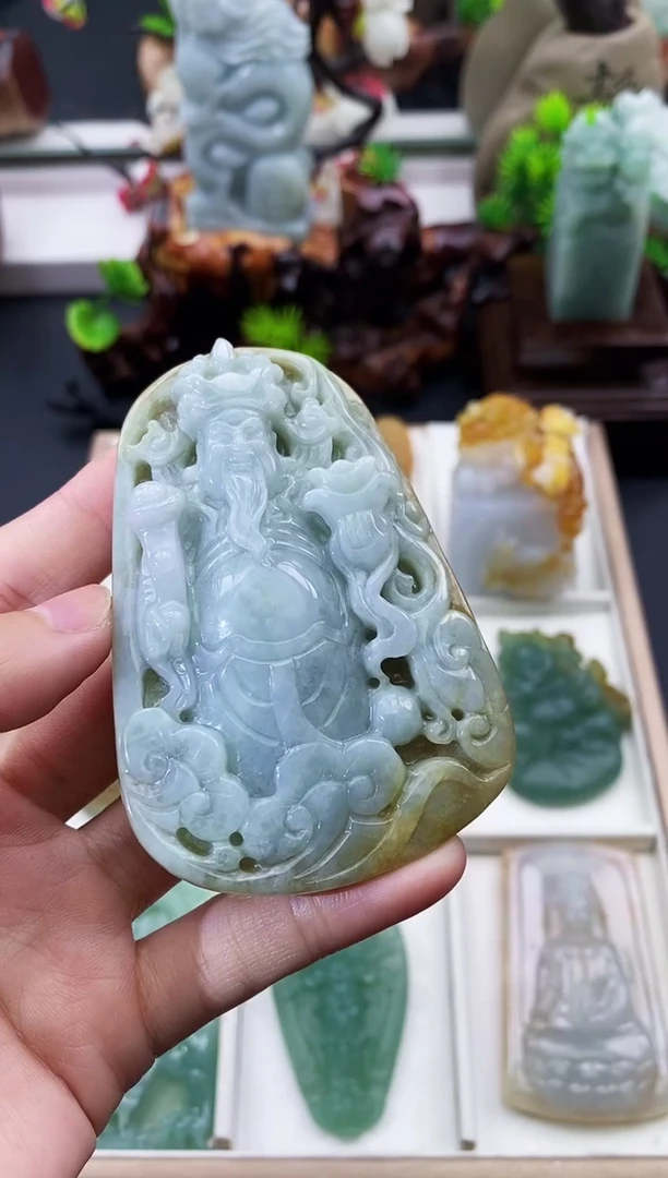 颈饰未镶嵌翡翠天然缅甸A货翡翠