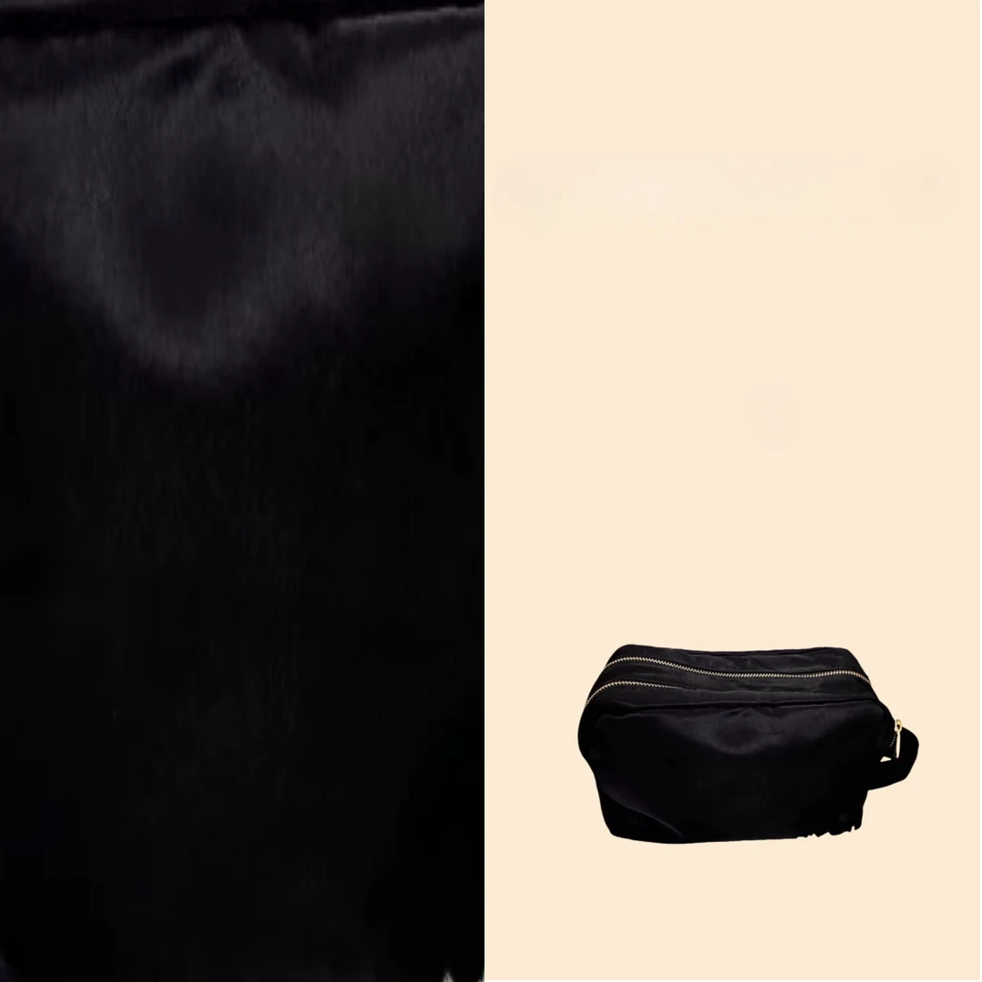 （全新未使用）黑色布布包包！A122！化妆包！