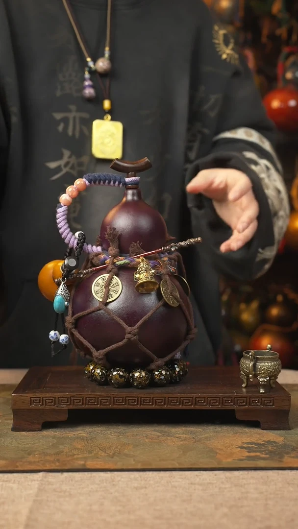 【闪购商品】052大漆葫芦一物一拍记葫堂出品