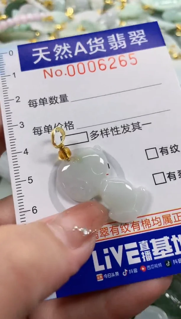 颈饰未镶嵌翡翠天然A货翡翠