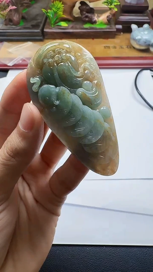 吊坠(不含链)未镶嵌翡翠1