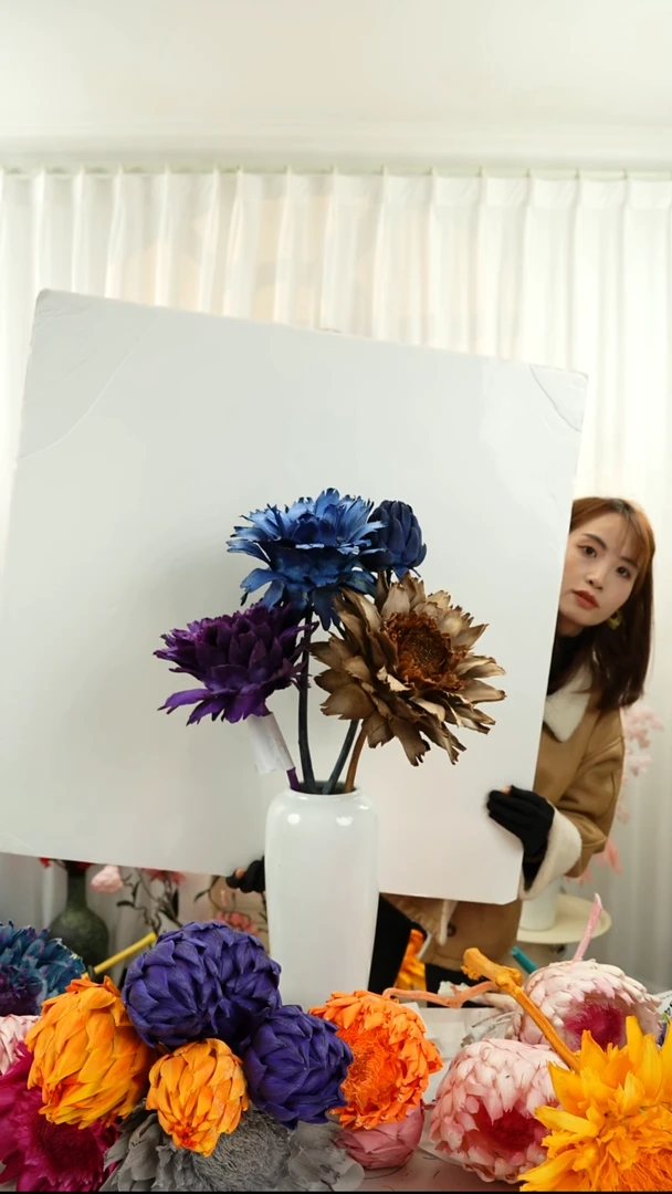 永生洋蓟  霸王花 四个头【混搭】A49