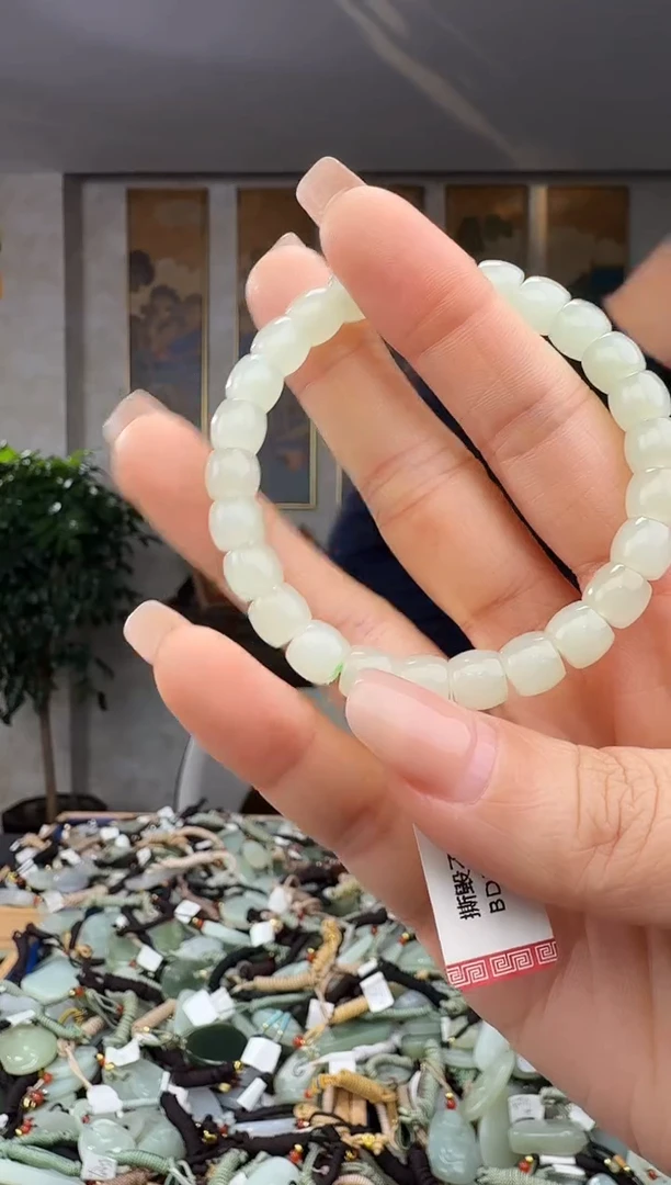 颈饰未镶嵌和田玉拍一发一多样性发货