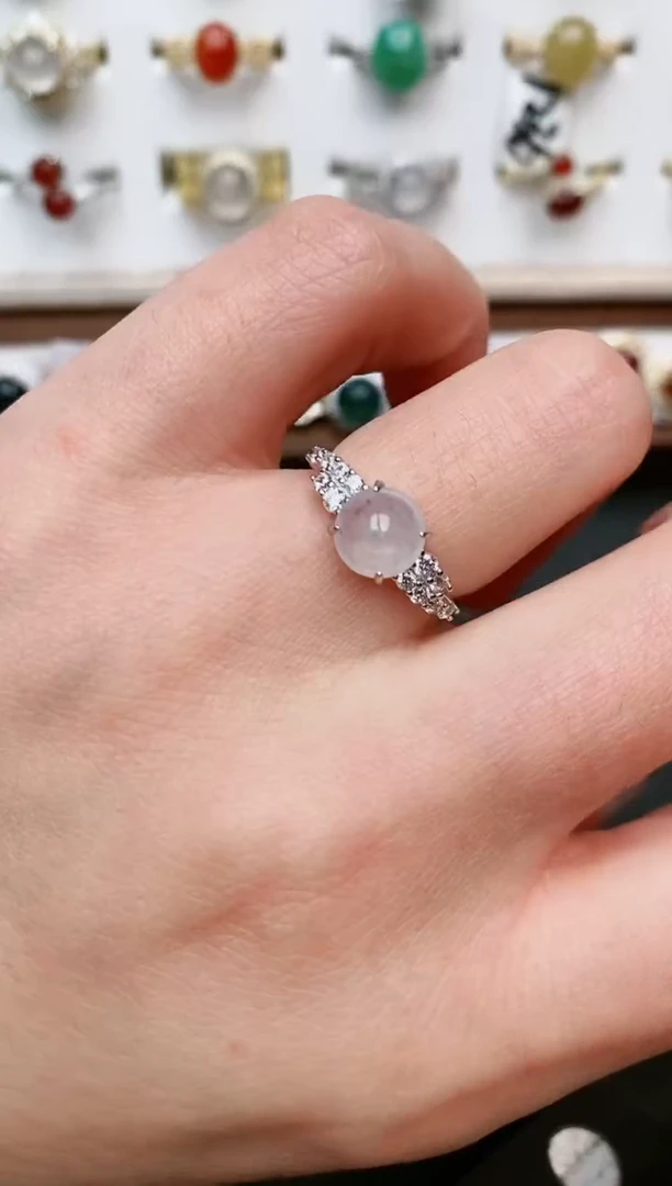 【闪购商品】翡翠戒指银S925镶嵌.....