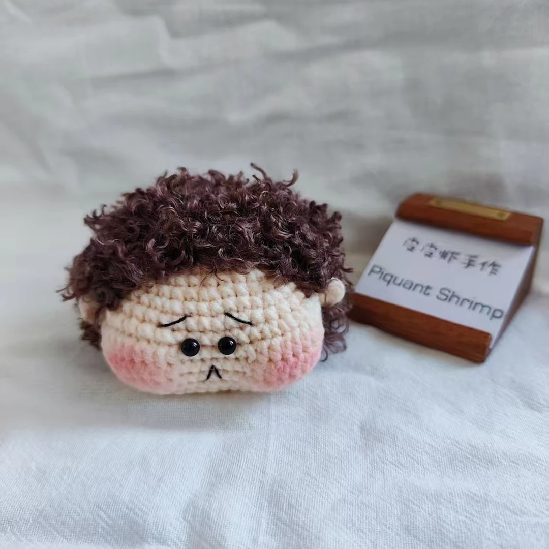 成品tay表情包玩偶可爱卡通小馒头diy包包挂件钥匙扣治愈系送朋友