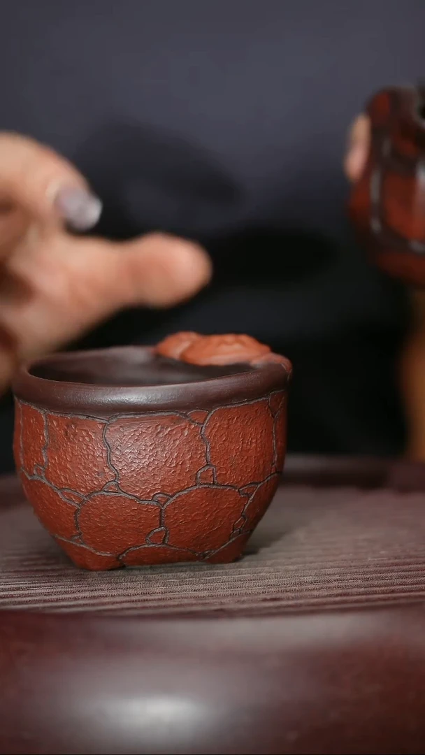 茶杯紫砂宜兴高端紫砂主人杯福利放漏