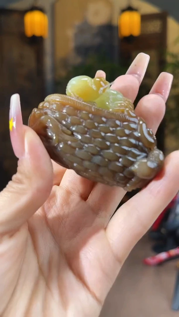 和田玉未镶嵌颈饰S956