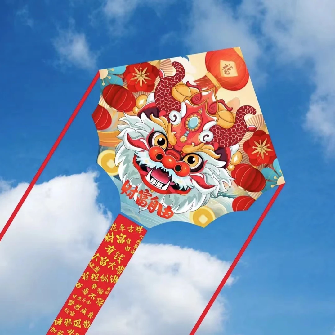 【国潮龙年限定款】2025新款儿童成人专用大型风筝微风易飞不飞包退