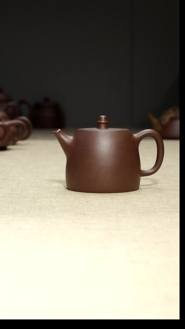 茶壶底槽青汉铎200毫升瑕疵壶