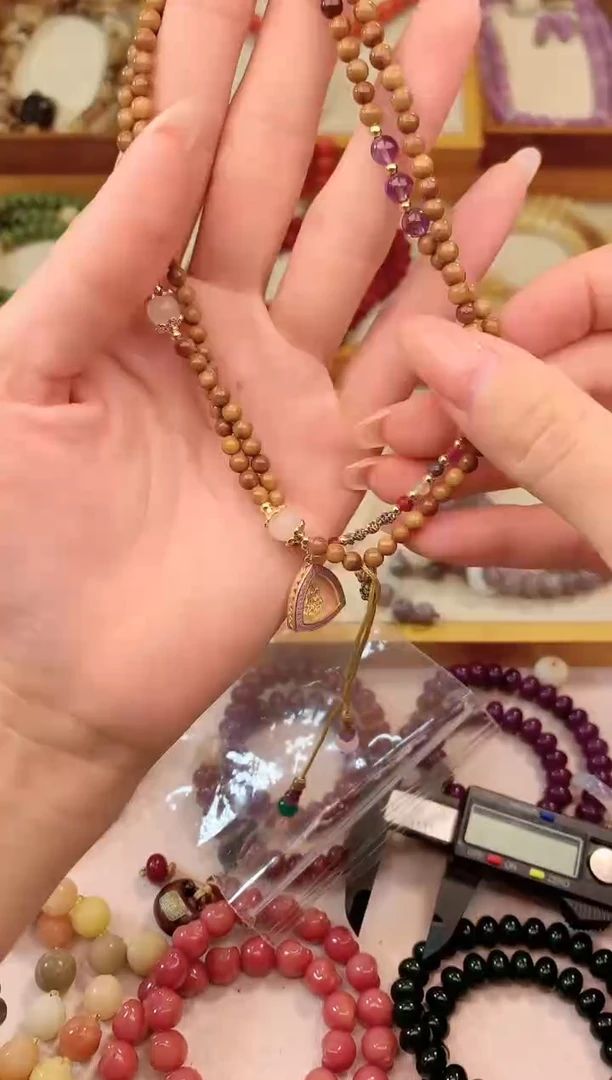 手串白玉菩提孤品