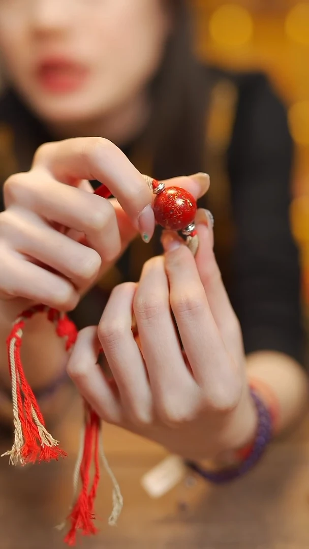 【闪购商品】651宴禾堂漆珠手串-----38