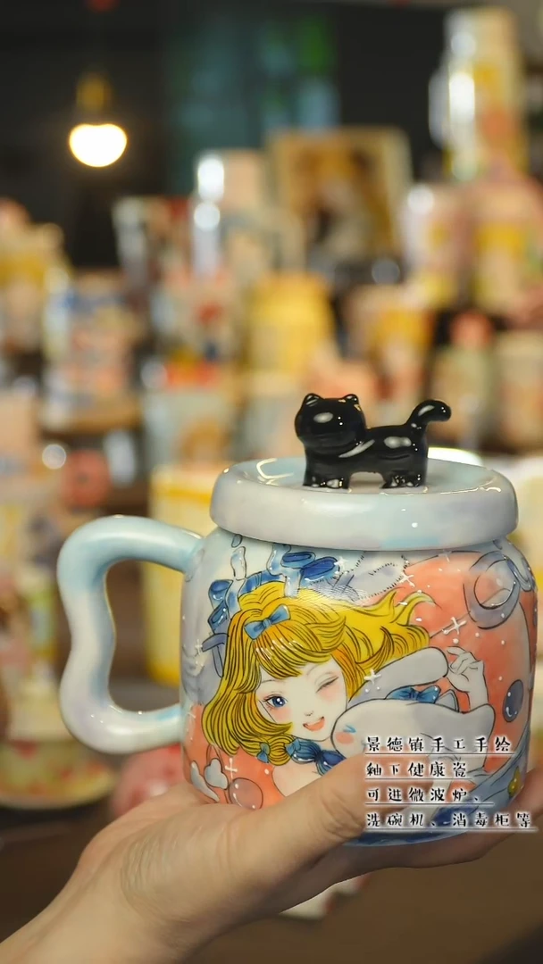 杯景德镇陶瓷手作杯&A151