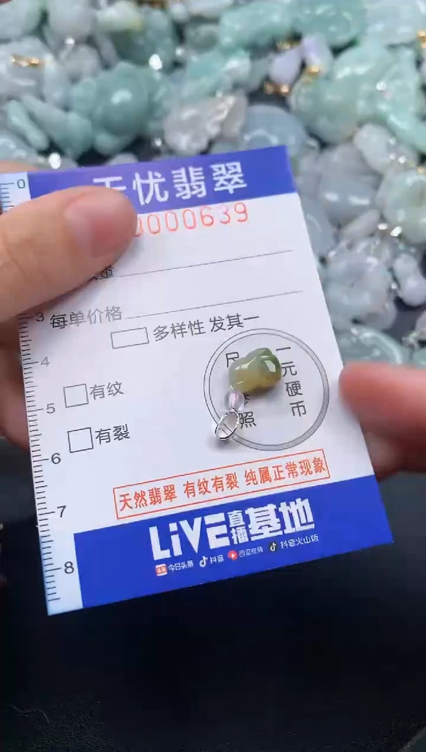 颈饰未镶嵌翡翠639