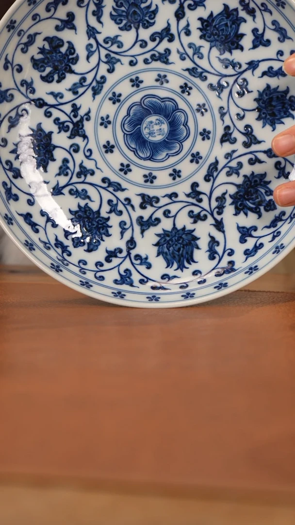 【闪购商品】杯和然珍味缠枝莲壶承订金