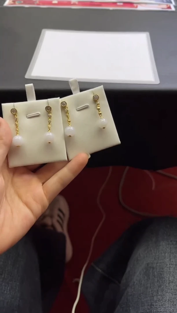 【闪购商品】翡翠耳饰未镶嵌K238多样性发一件