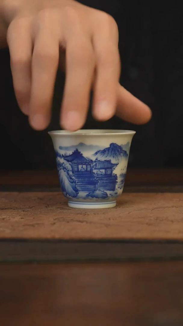 瓷片柴窑青花破价福利
