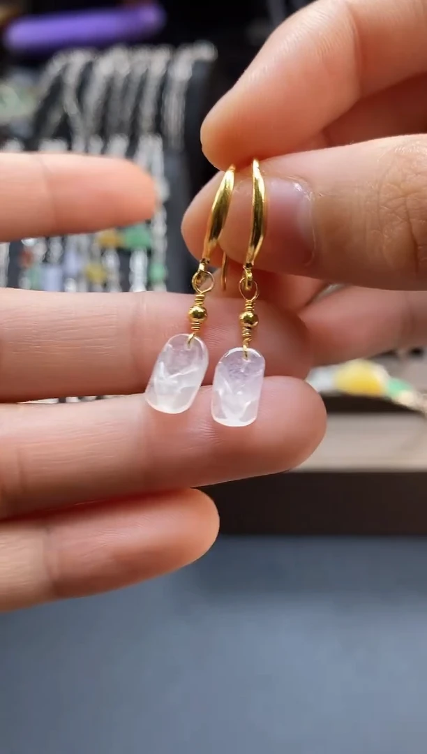 颈饰银S925镶嵌翡翠7687