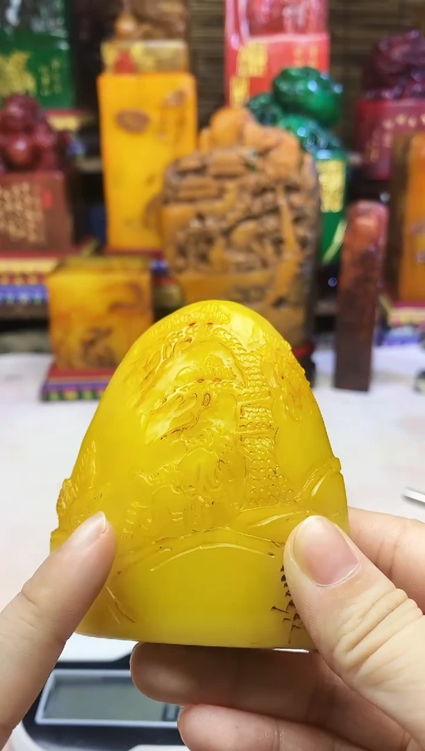 寿山石印石纯天然篆刻石料