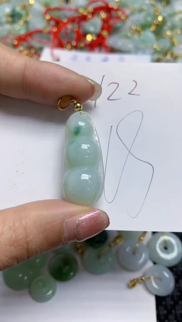 【闪购商品】翡翠颈饰合金  天然A货翡翠