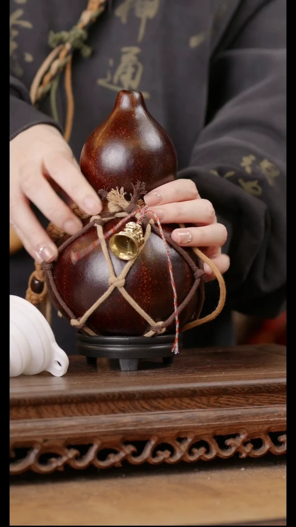 40号精品天然大漆酒葫芦一物一拍~