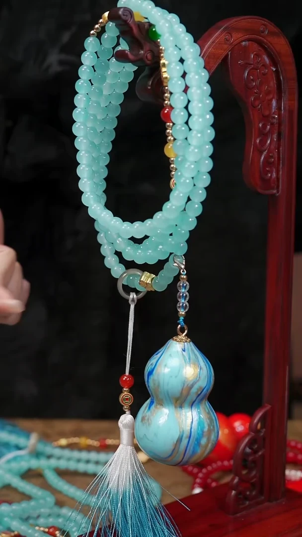 593漆艺工艺小葫芦68