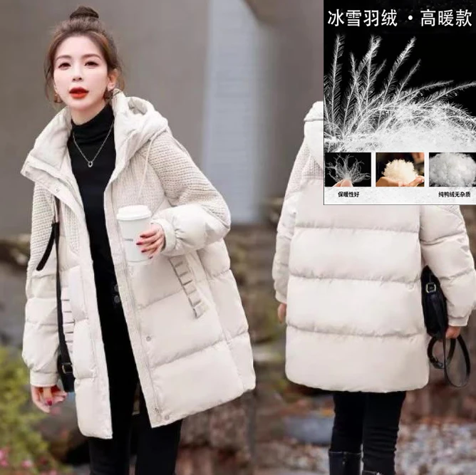 【羽绒服】冬季保暖厚款宽松羽绒外套百搭女装9209-1[YN]K