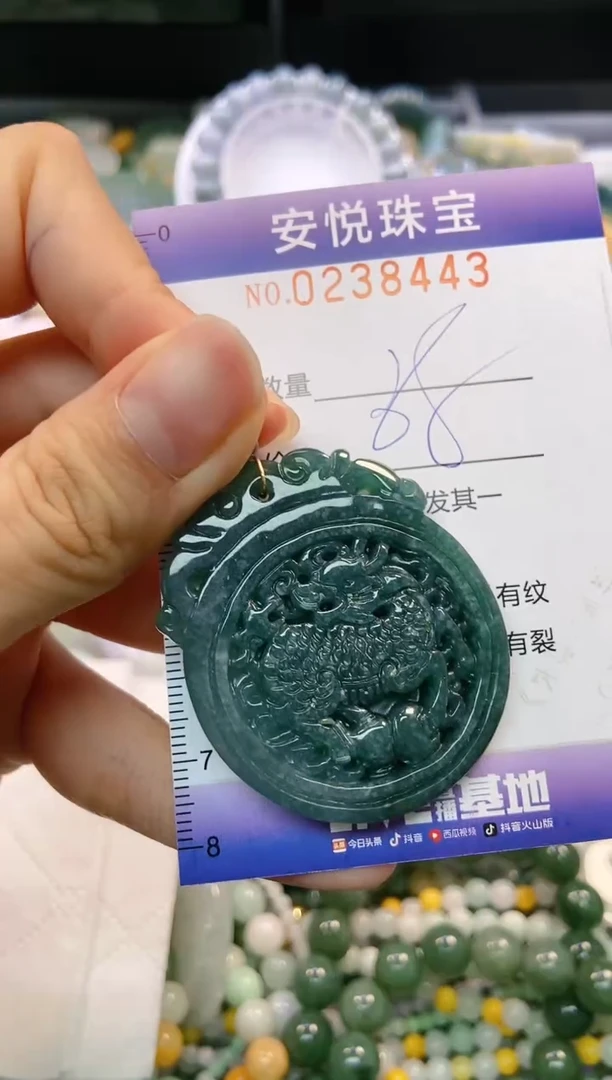 翡翠未镶嵌颈饰闪购0238443