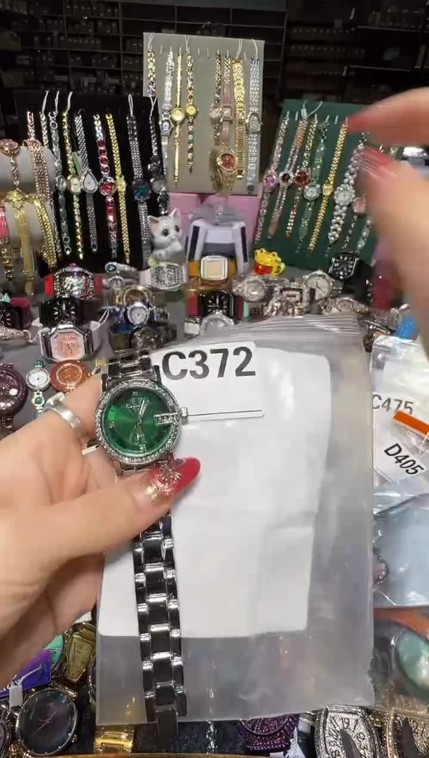 石英机芯不锈钢不锈钢直播定闪专用