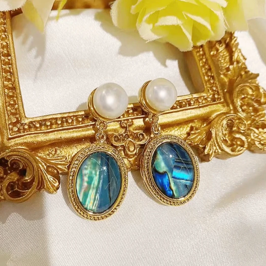 铜合金耳饰 气质高奢时尚法式精致优雅百搭-587