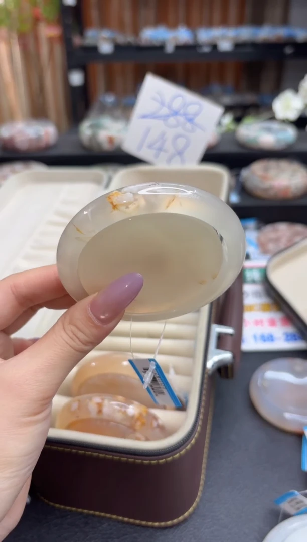 未镶嵌手镯石英质玉A443(60圈赠送镯心)