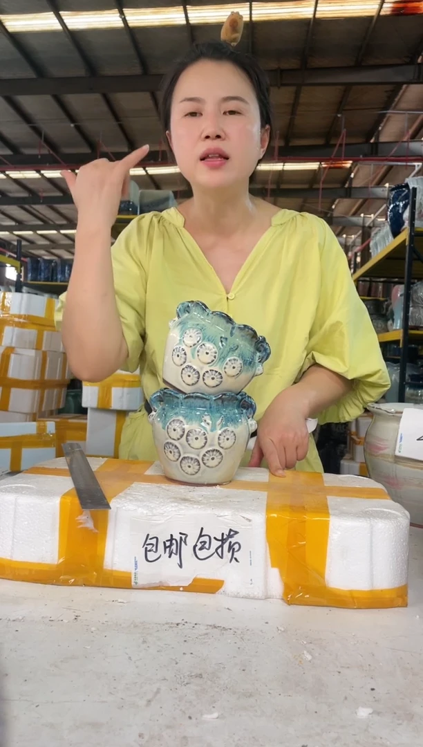 宜兴紫砂粗陶花盆10/12