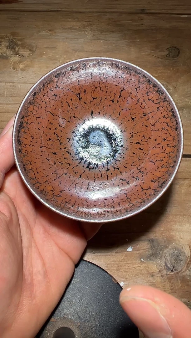 【闪购商品】茶盏老表精选柴烧490