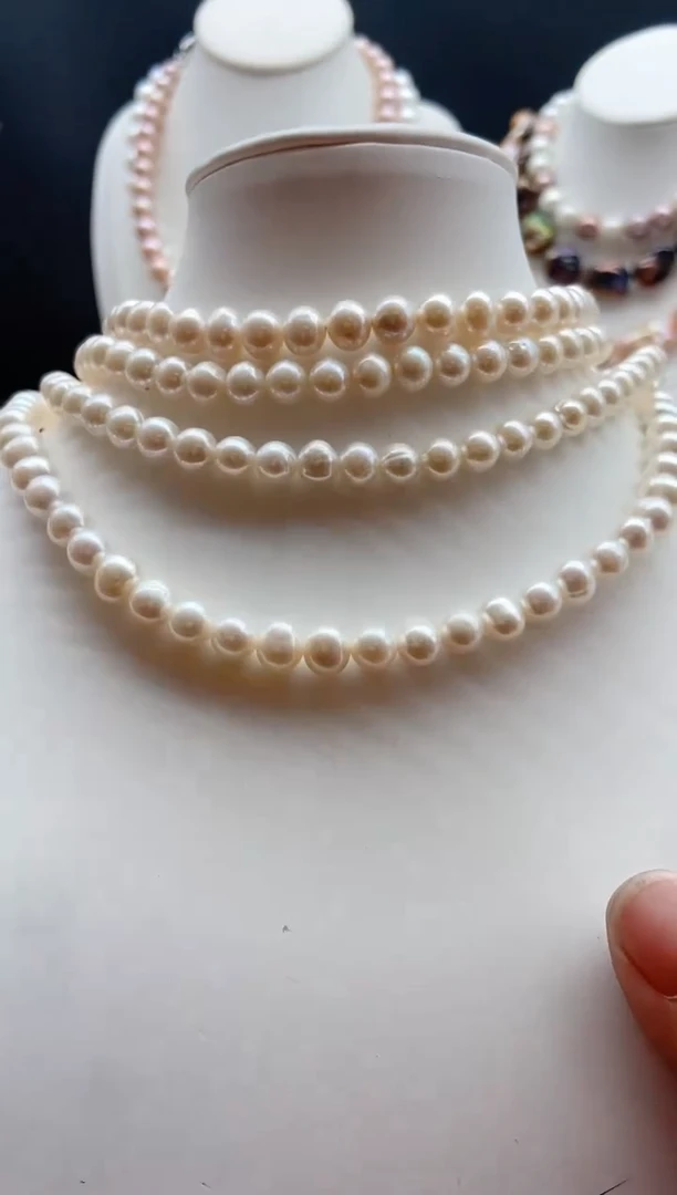 【闪购商品】淡水珍珠颈饰未镶嵌1