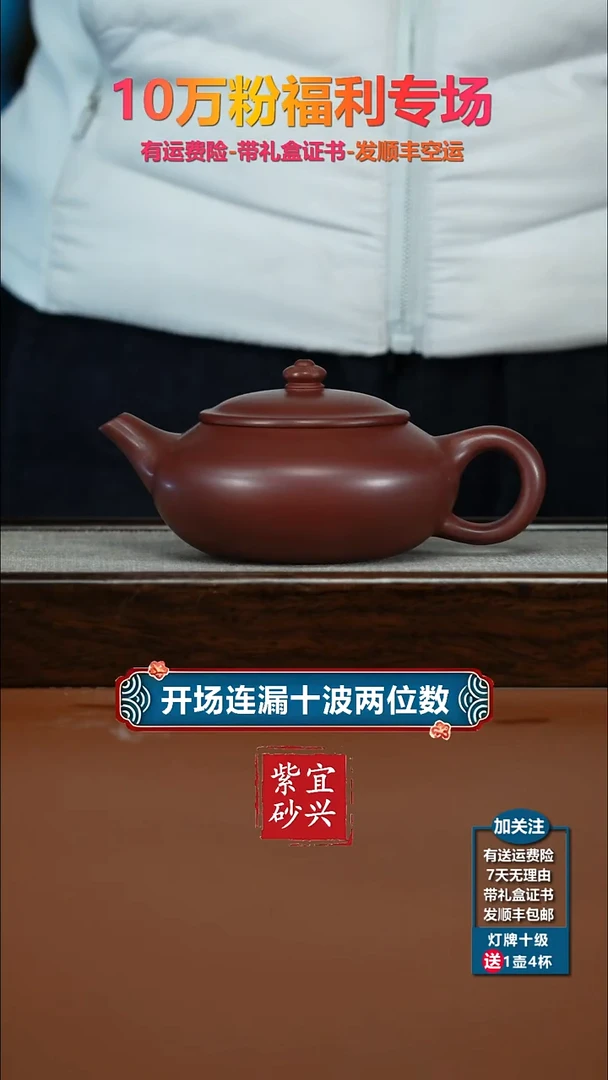 茶壶紫砂李传荣S级龙血砂财源240CC