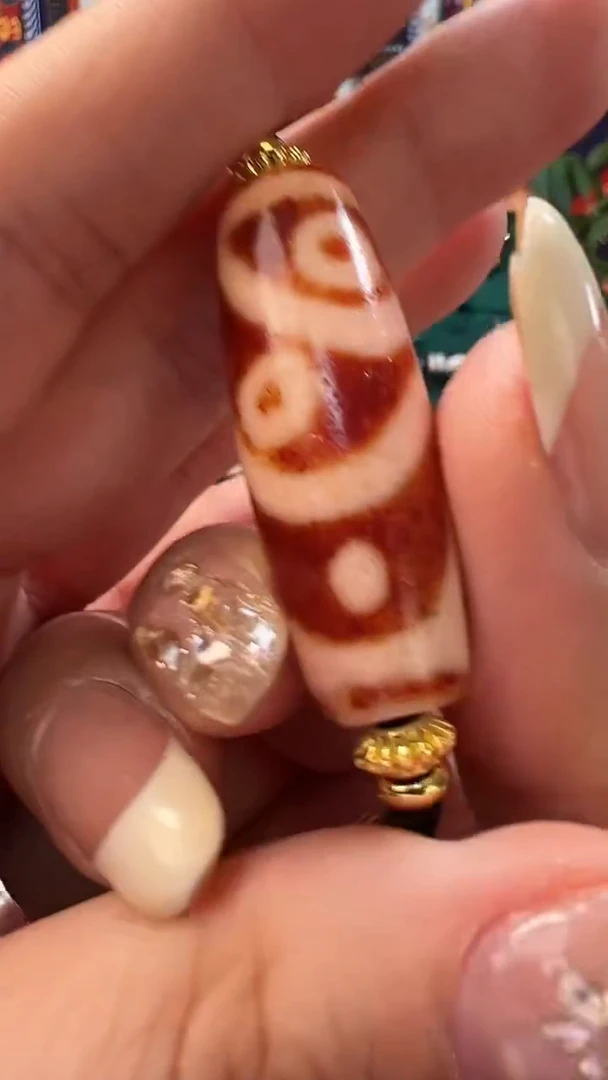 玛瑙/玉髓（覆膜）颈饰合金122.（微瑕）