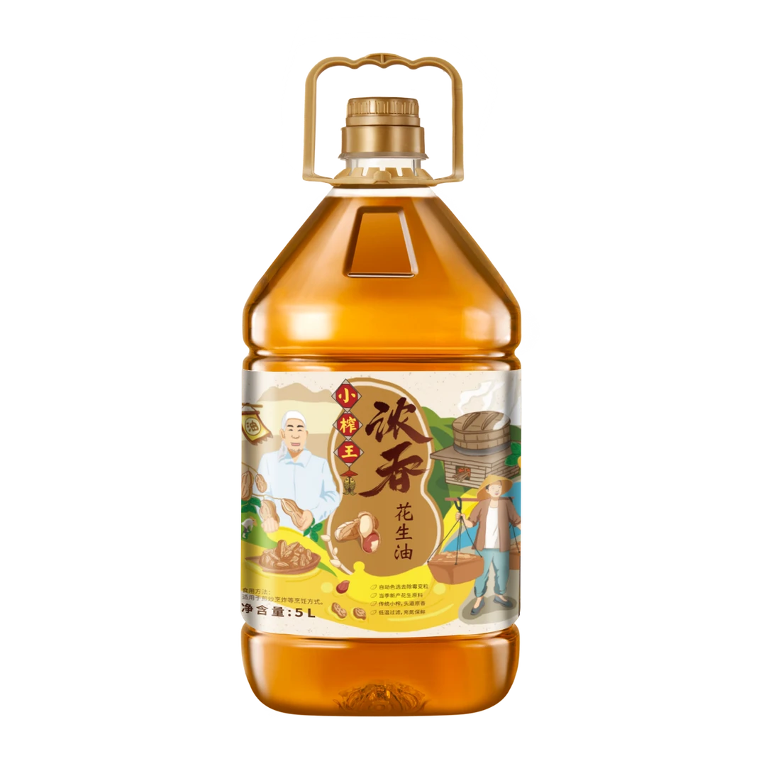 小榨王浓香花生油 头道初油